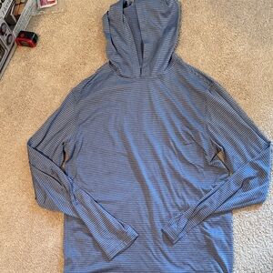 Vineyard Vines Gray Striped Hoodie